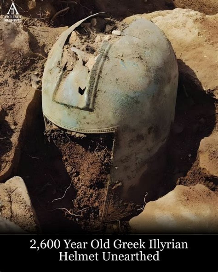 2,500-Year-Old Greek-Illyrian Helmet Unearthed In Croatia