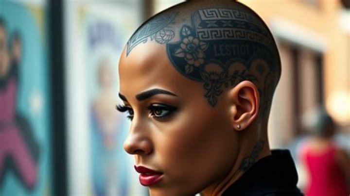 Amber Rose Head Tattoos Were Inspired By Kobe Bryant's Death