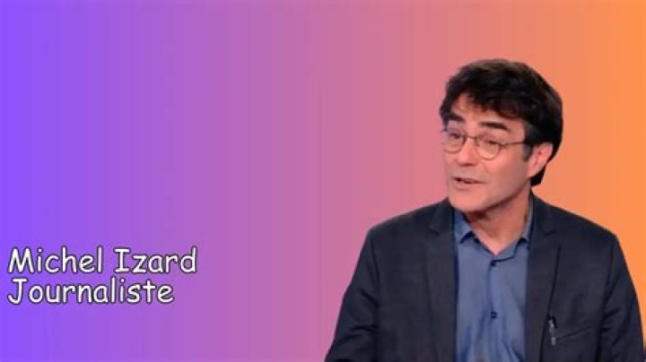 Biographie Michel Izard Journaliste Fils De Christophe Izard