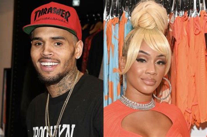 Chris Brown & Saweetie's Courtside Link-Up Has Social Media Debating Whether They'll Date Next