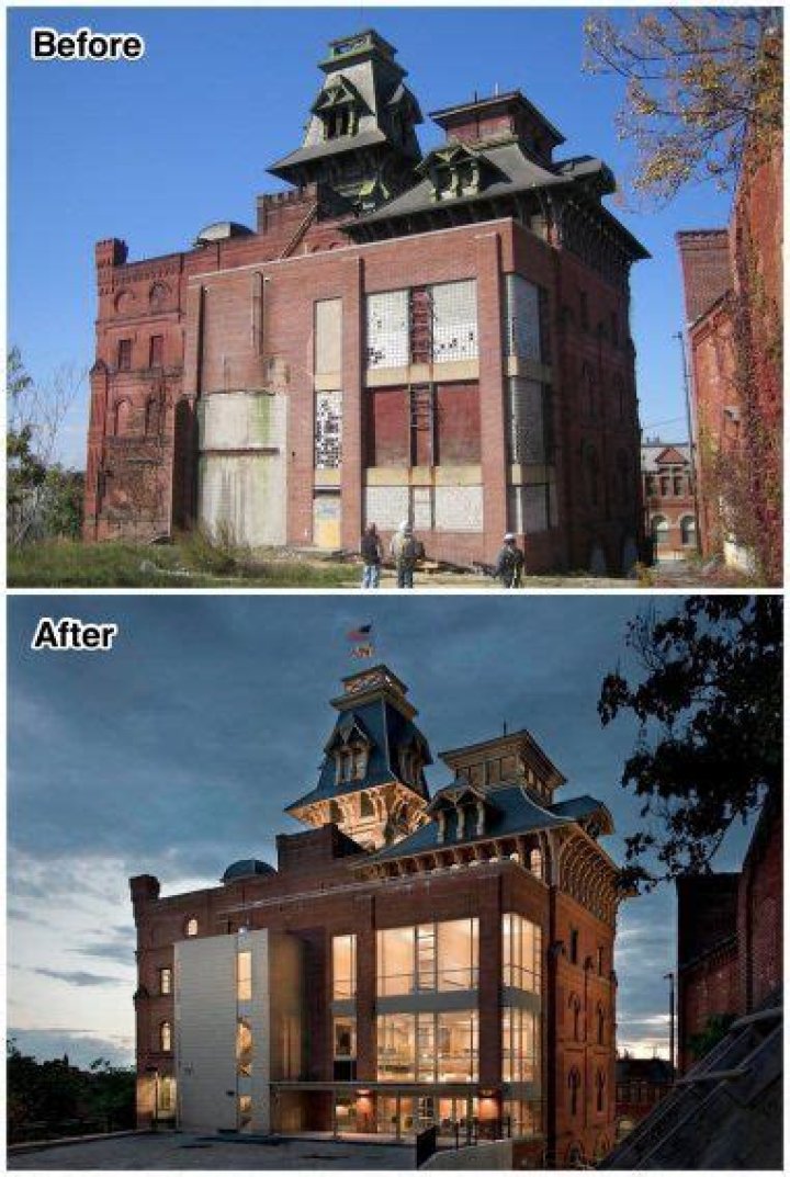 Decaying Buildings Transformed Into Gorgeous New Structures