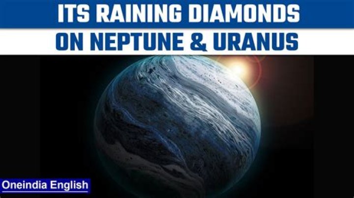 Diamond Showers On Neptune And Uranus Are A Real Thing
