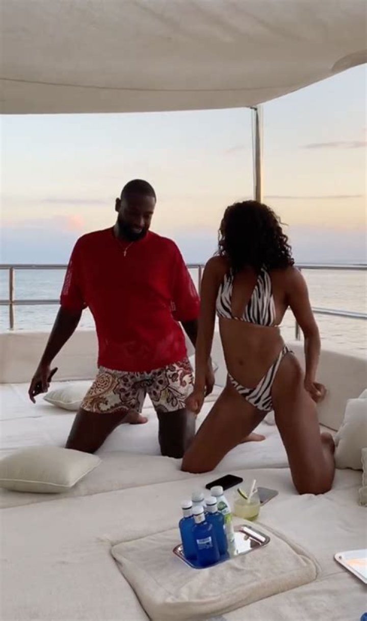 Dwyane Wade Bites Gabrielle Union's Butt During Steamy Vacation