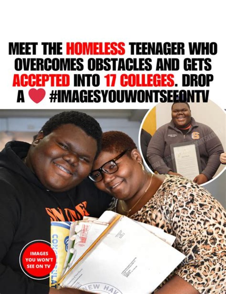 Formerly Homeless High School Senior Accepted Into 17 Colleges