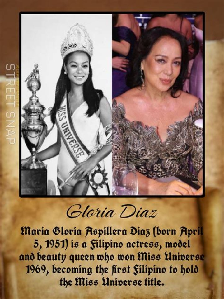 Gloria Maria Aspillera Diaz Net Worth, Age, Height, Wife