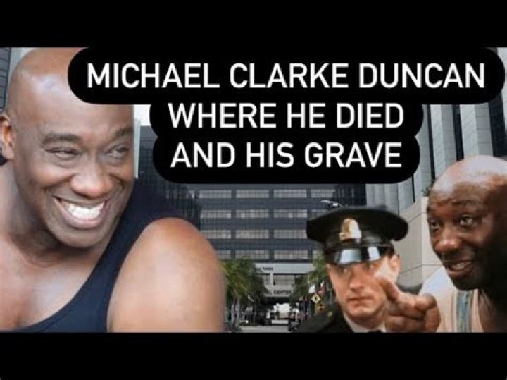 How Did Michael Clarke Duncan Die? Inside The Star's Tragic Death
