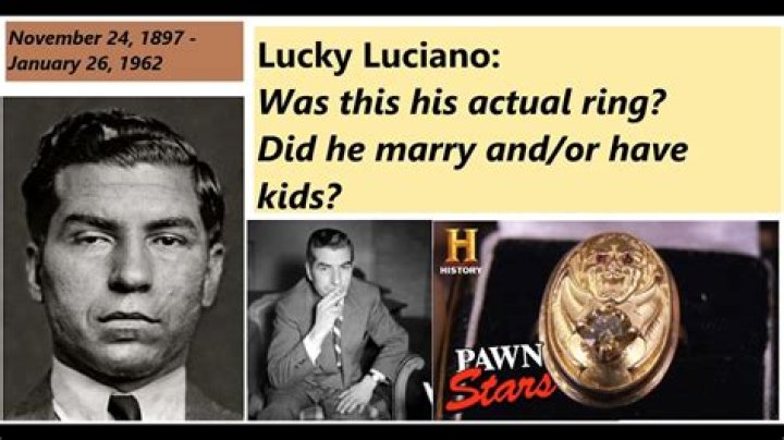 How Lucky Luciano's Ring May Have Ended Up On 'Pawn Stars'