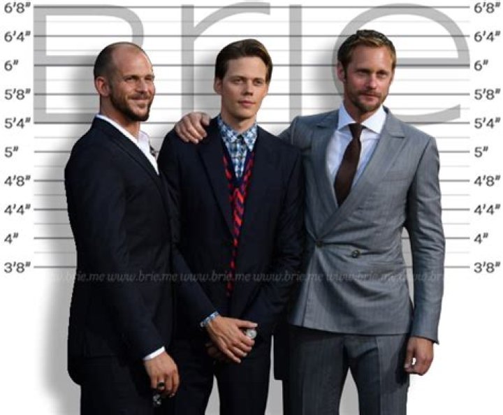 How tall is Gustaf Skarsgard