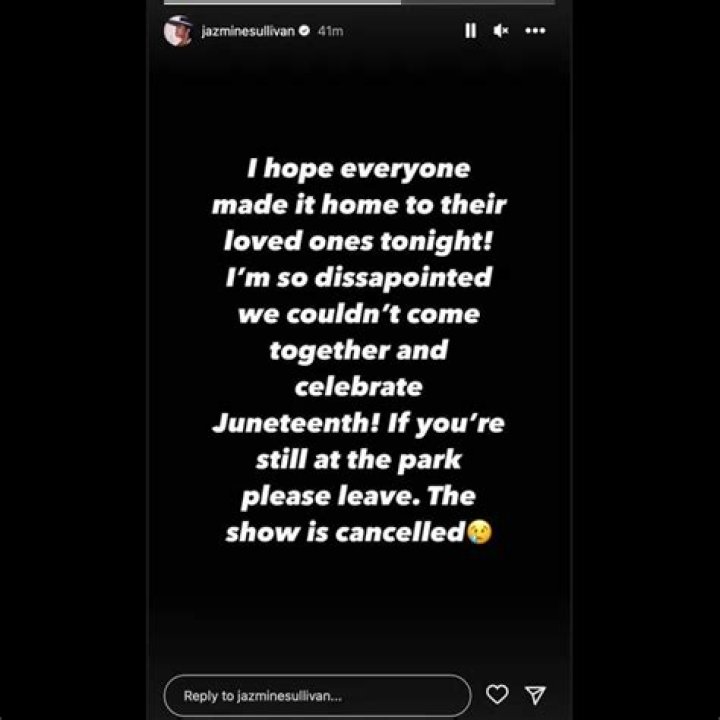 Jazmine Sullivan Set Canceled At Leimert Park Juneteenth Festival After Stampedes