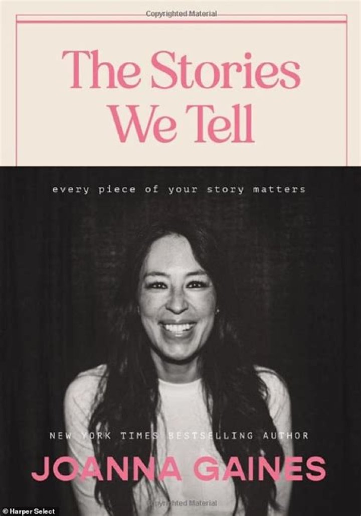 Joanna Gaines Launches a New Book, “The Stories We Tell”