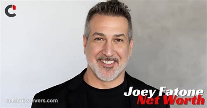 Joey Fatone Net worth 2022.