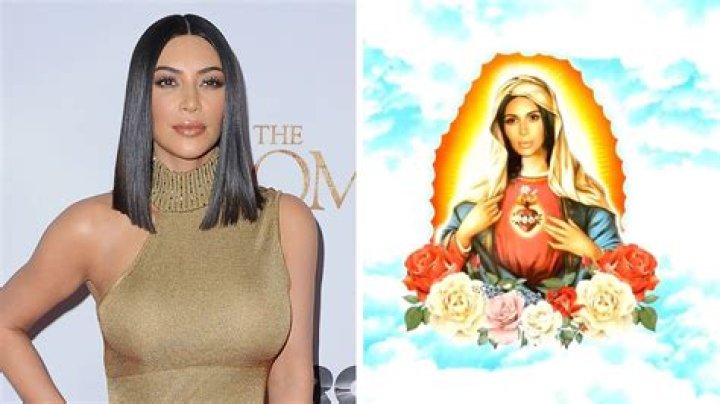 Kim Kardashian Blasted Over Virgin Mary Candle on Kimoji Website