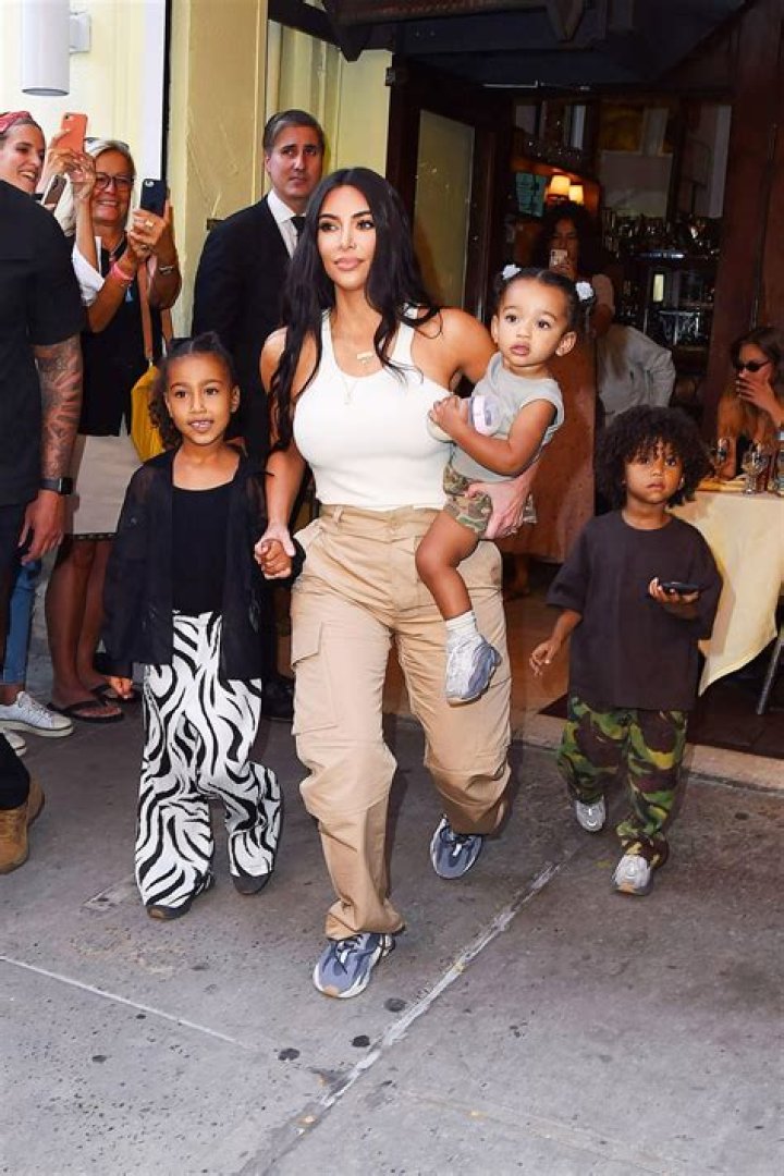 Kim Kardashian Posts Rare Photos With All 4 of Her Kids: ‘Life’