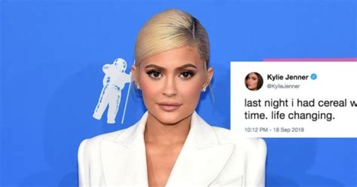 Kylie Jenner Tweets She Had Cereal With Milk For The First Time, So That’s Enough Internet For Today