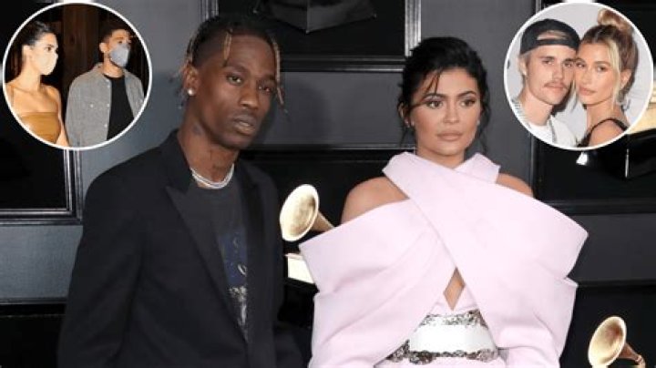 Kylie, Travis, Kendall, Devin, Hailey and Justin Step Out for Date Night in Los Angeles