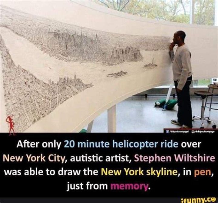 Meet Stephen Wiltshire, The Autistic Artist Who Can Draw Entire Cities From Memory