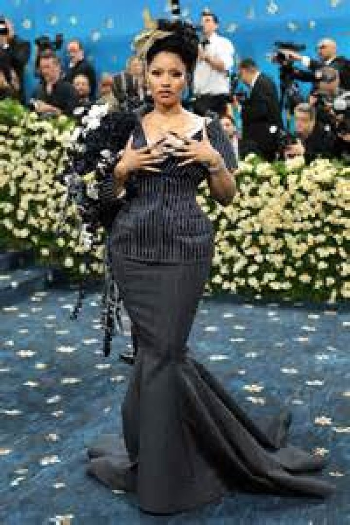 Nicki Minaj Looks Like She’s Dressing for a Blizzard During NYFW