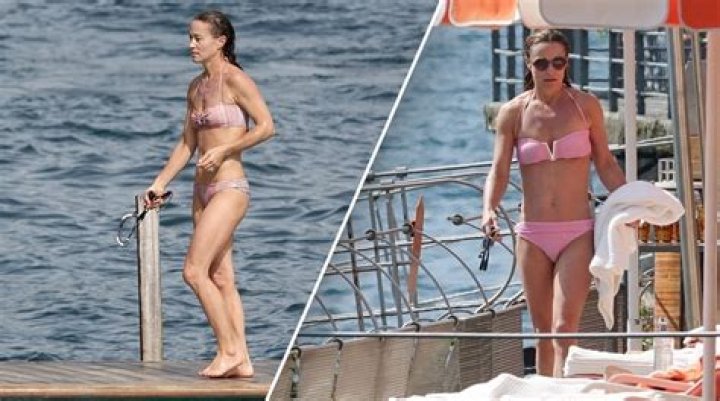 Pippa Middleton Shows Off Her Insane Post-Baby Abs While Rocking A Bikini In St. Barts
