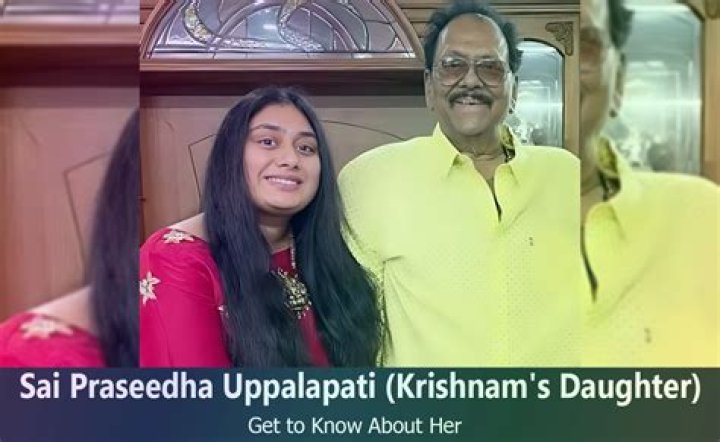 Sai Praseedha Wiki (Krishnam Raju's Daughter) Biography, Age, Husband, Sisters, Parents, Net worth & More