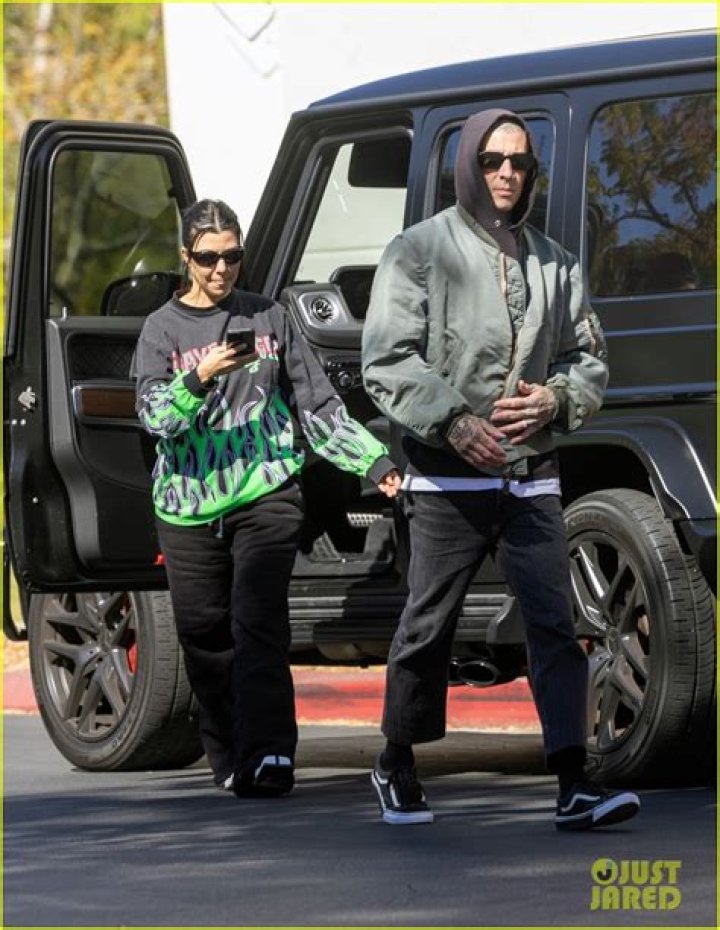 Travis Barker Shares Steamy Photo of Girlfriend Kourtney Kardashian in His Lap in His Cadillac