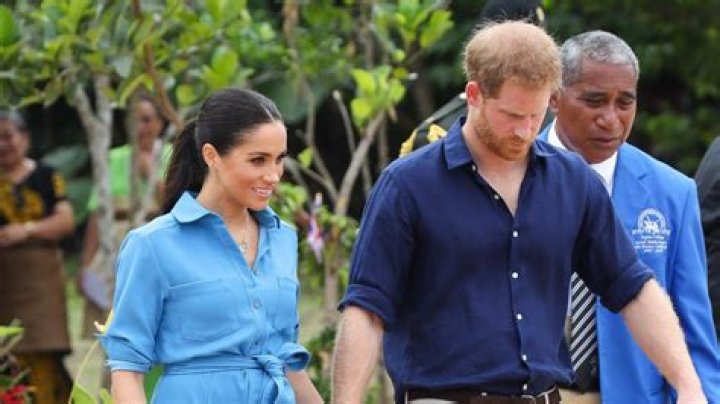 Was Meghan Markle Dropping Hints? She Wore *A Lot* of Blue During Her Pregnancy