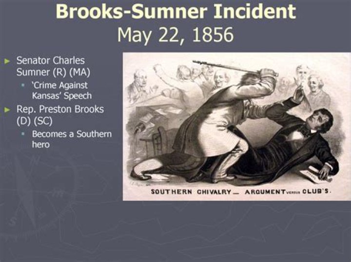 When Preston Brooks Beat Charles Sumner Over Slavery
