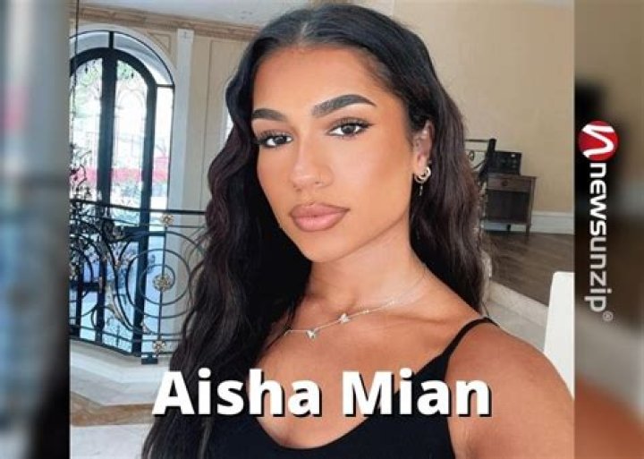 Who is Aisha Mian? Wiki, Biography, Ethnicity, Height, Age, Net Worth, Parents, Boyfriend & More