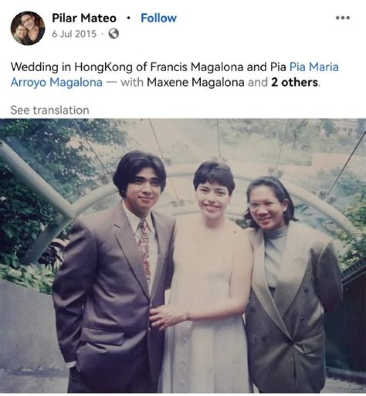 Who is Pia Arroyo? Meet Francis Magalona's Wife
