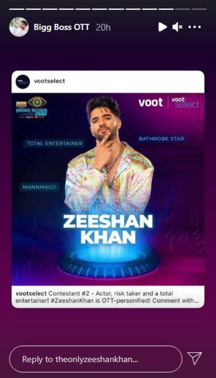 Zeeshan Khan (Bigg Boss OTT) Wiki